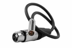 KRAMER C-XLQM/XLQF-3 XLR Quad Style (Male- Female) Cable (3'