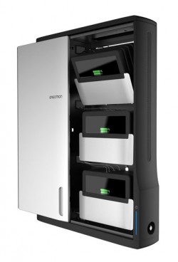 Ergotron DM12-1006-1 Zip12 Charging Wall Cabinet, NA