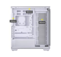 CORSAIR 3500X?Tempered Glass Micro ATX , White CS-CC-9011277