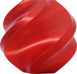 Bambu PLA Silk+ - Candy Red - with Bambu Reusable Spool BAM-