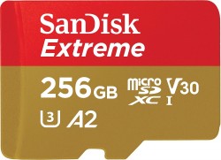 SanDisk SDSQXAV-256G-GN6MN  Extreme microSDXC, SQXAV 256GB, 