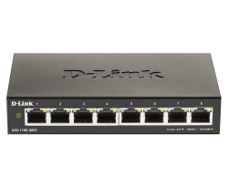 D-LINK DGS-1100-08V2 8-port Gigabit Smart Managed Switch 