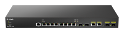 D-LINK DXS-1210-12TC 8-port UTP 10GBASE-T, 2-port 10G SFP+, 