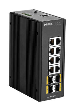D-LINK DIS-300G-12SW 8 x 10/100/1000Base-T, 4 x 100/1000Mbps