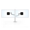 Ergotron 45-509-216 LX Dual Stacking Arm, Tall Pole, BWT.