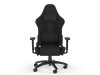 CORSAIR TC100 RELAXED - Fabric Gaming Chair, Black/Black CS-