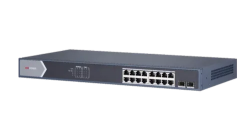 Hikvision DS-3E0518P-E/M 16 Port Gigabit Unmanaged POE Switc