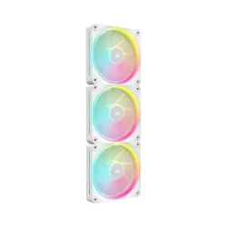 CORSAIR iCUE LINK LX120 RGB 120mm PWM Fans Starter Kit - Whi