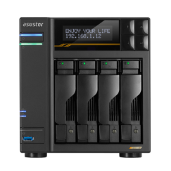 ASUSTOR AS6804T AMD Ryzen Quad-Core (V3C14)
