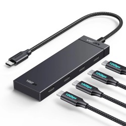 UGREEN CM809-35584 USB C Hub, 10Gbps 4 in 1 USB 3.2 Adapter 