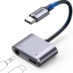 UGREEN CM231-60164 USB C to 3.5mm Headphone and Charger Adap
