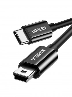 UGREEN US242-50445 1M USB type C to Mini 5pin USB Cable Blac