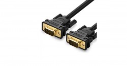 UGREEN VG101-11634 15m VGA 3+8 core Male to Male, gold plate