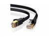 UGREEN NW106-11261 Cat 7 STP Lan Cable Flat Design 2m (Black
