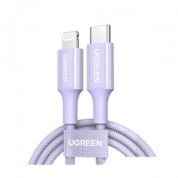 UGREEN NW102-80835 1m CAT 6 UTP Cable Round type, 26AWG - Pu