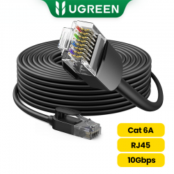 UGREEN NW122-70332 Cat 6A UTP Round&Ultra Slim Ethernet Cabl