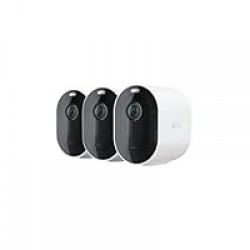 Arlo Pro 5 2K Spotlight Wire-Free Camera, 3 Pack VMC4260P+VM