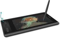 XP-PEN CD121FH-BK  Work Area: 10.4"" x 5.8"" | 1920 x 1080