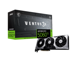 MSI RTX5060TI VENTUS 3X OC 16G D7 GAMING GRAPHICS CARD VC 82