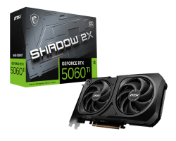 MSI RTX5060TI SHADOW 2X OC 16G D7 GAMING GRAPHICS CARD VC 82