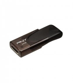 PNY P-FD64GATT4-GE PNY Attache 4 64GB USB 2.0 flash drive (B
